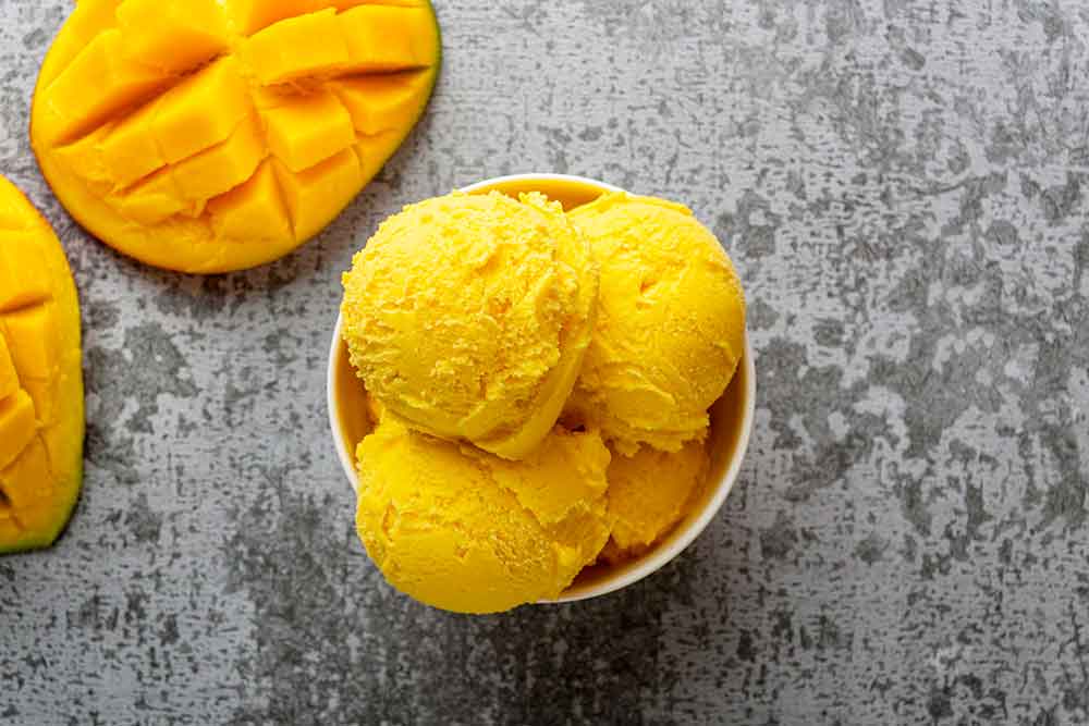 Easy Homemade Mango Sorbet Recipe Ingredients And Preparation 8015